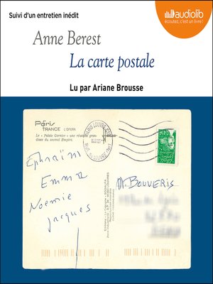 cover image of La Carte postale